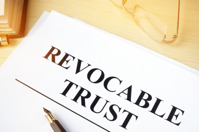 A paper highlighting the reasons you need a Revocable Living Trust.