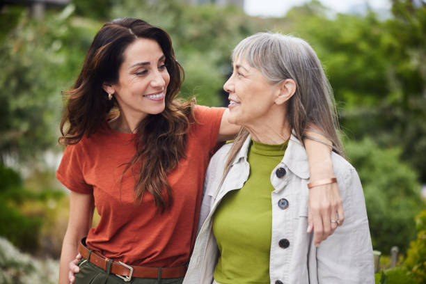 young women and elder women