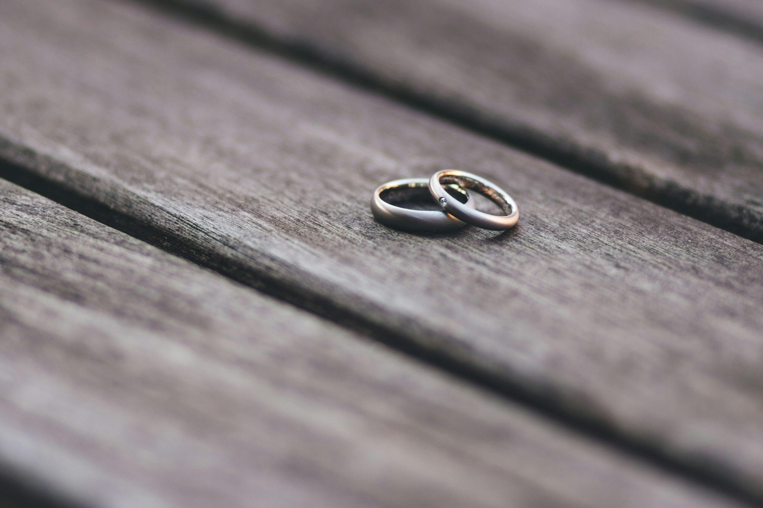 Two wedding rings